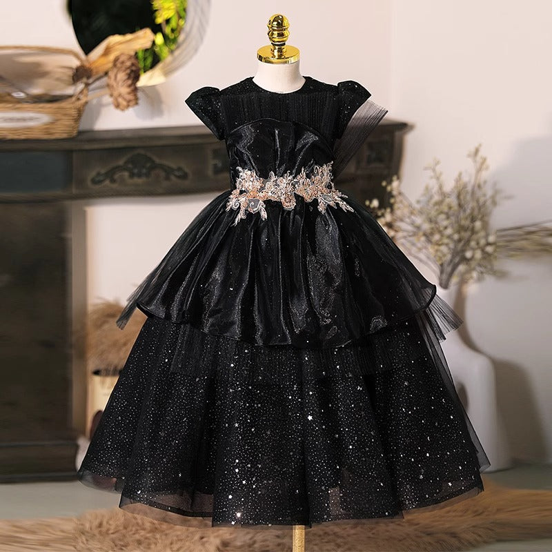 Birthday Dress Years Kids Dress Girls Birthday Princess Dress Black Children Party Dress Marryshe Birthday Dress Years Kids Dress Girls Birthday Princess Dress Black Children Party Dress Marryshe