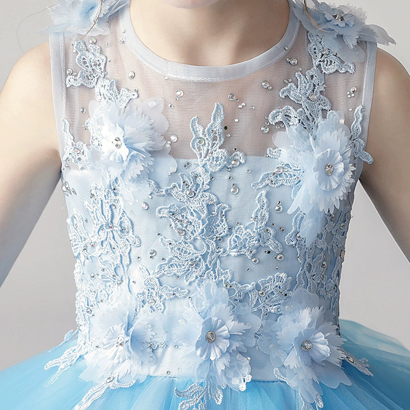 Elegant Baby Girl Birthday Dresses Toddler Formal Princess Dress