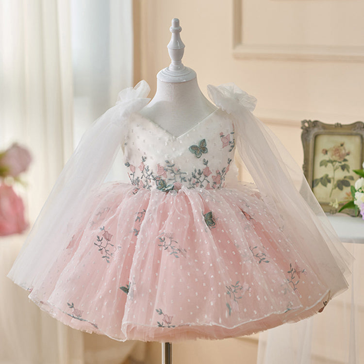Cute Baby Girl Birthday Dress Children's Communion Princess Dress