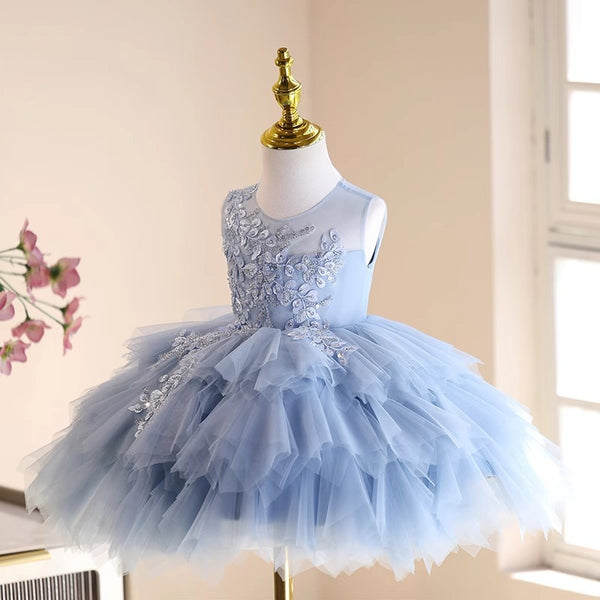 Girls Birthday Dress Cute Flower Girl Dress Girls Party Princess Dress