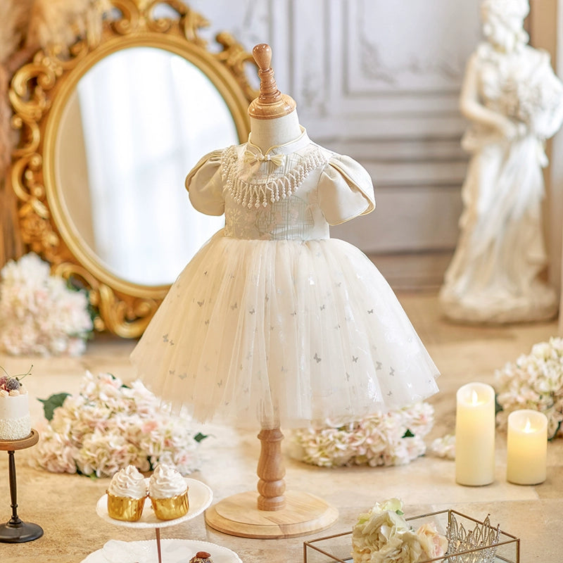 Baby Girl Birthday Princess Dress Flower Girl Fluffy Dress
