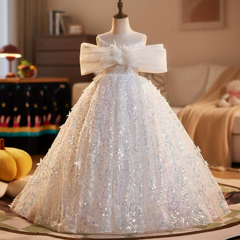 Winter Christening Dress Beauty Pageant Dress Toddler Sequins Party P marryshe Winter Christening Dress Beauty Pageant Dress Toddler Sequins Party P marryshe