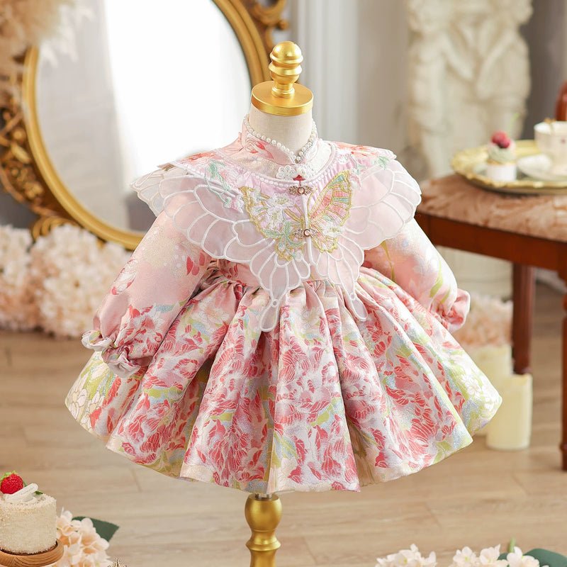 Baby Pink Birthday Dress Flower Girl Dresses Toddler Ball Gowns Baby Pink Birthday Dress Flower Girl Dresses Toddler Ball Gowns