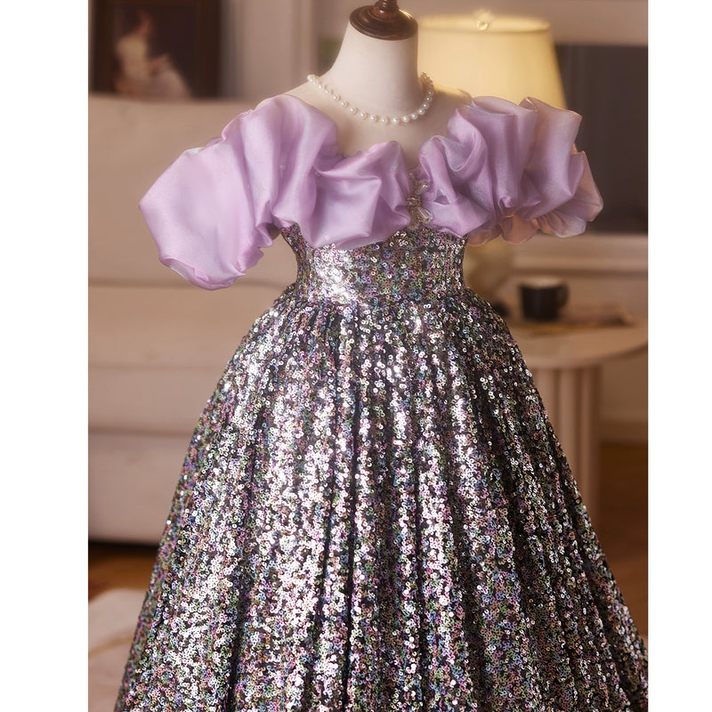 Girls' Elegant Birthday Dresses Children's Pageant Dresses Girls' Prom Dresses