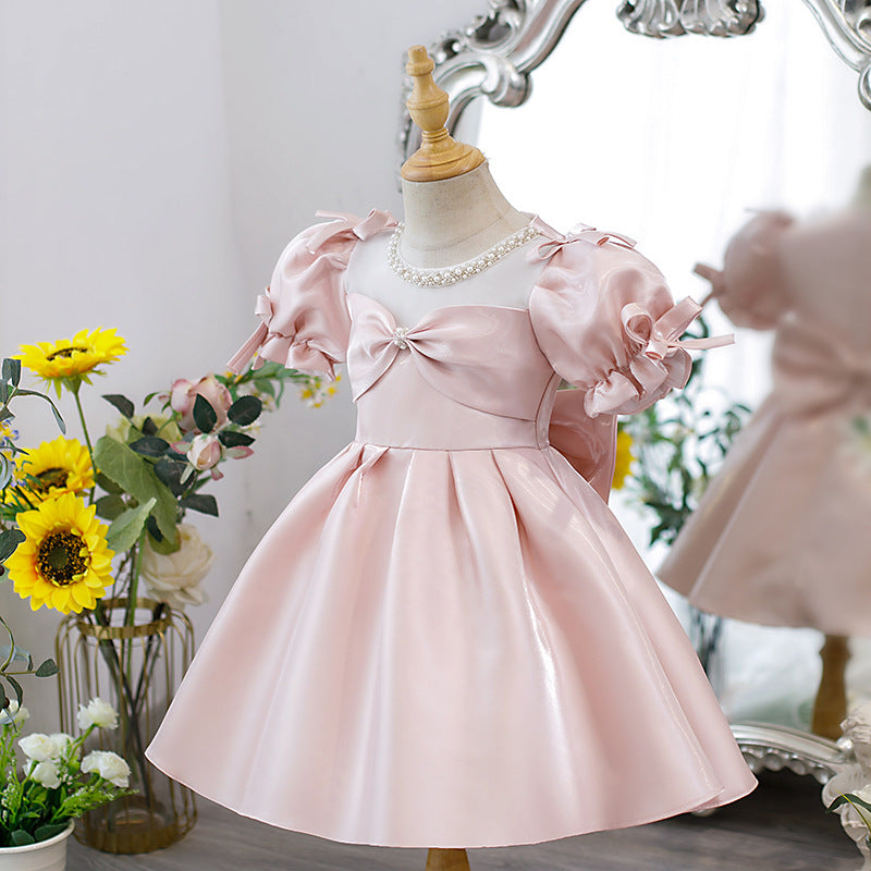 Children's Birthday Princess Dress Flower Girl Wedding Puffy Dress