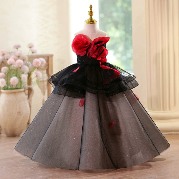 Children's Prom Dresses Girls' Birthday Princess Dresses Girls' Beauty Pageant Dresses