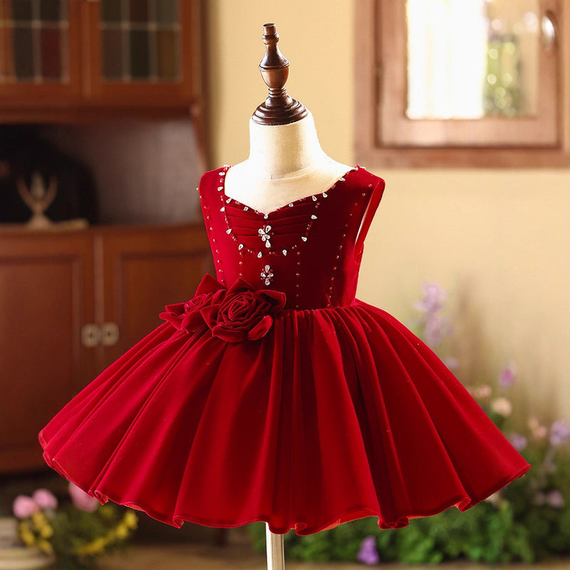 Girls' Birthday Princess Dress Girls' New Year Dress Girls' Christmas Party Dress