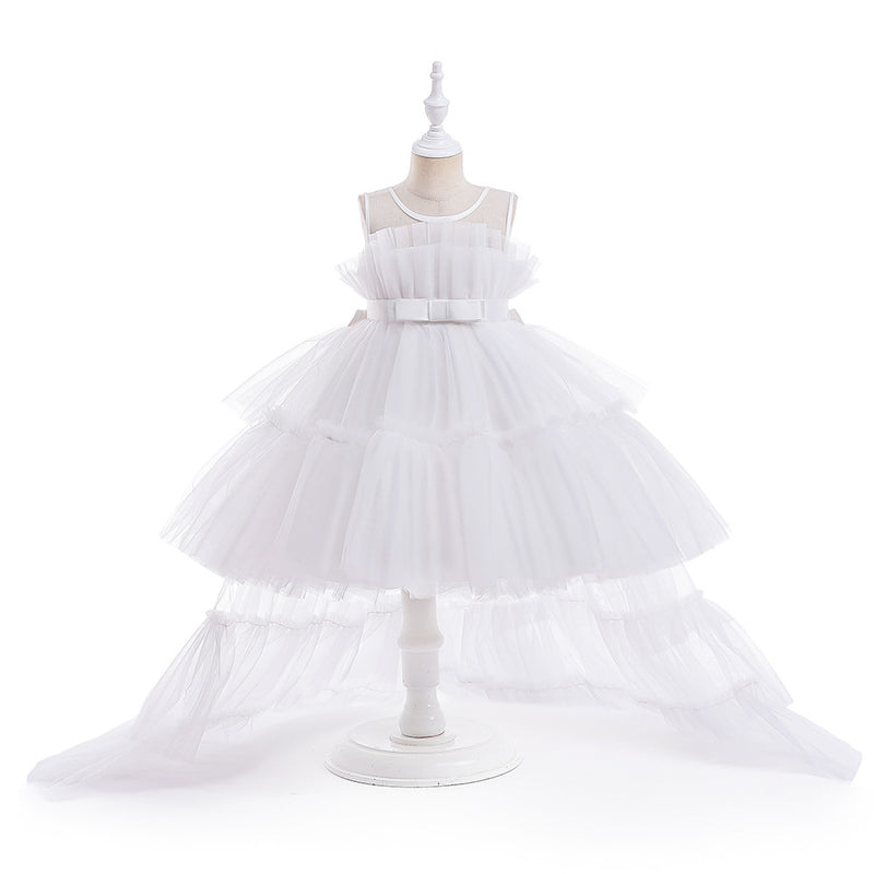 Cute Baby Girl Puffy Beauty Pageant Dress Toddler Birthday Princess Dress