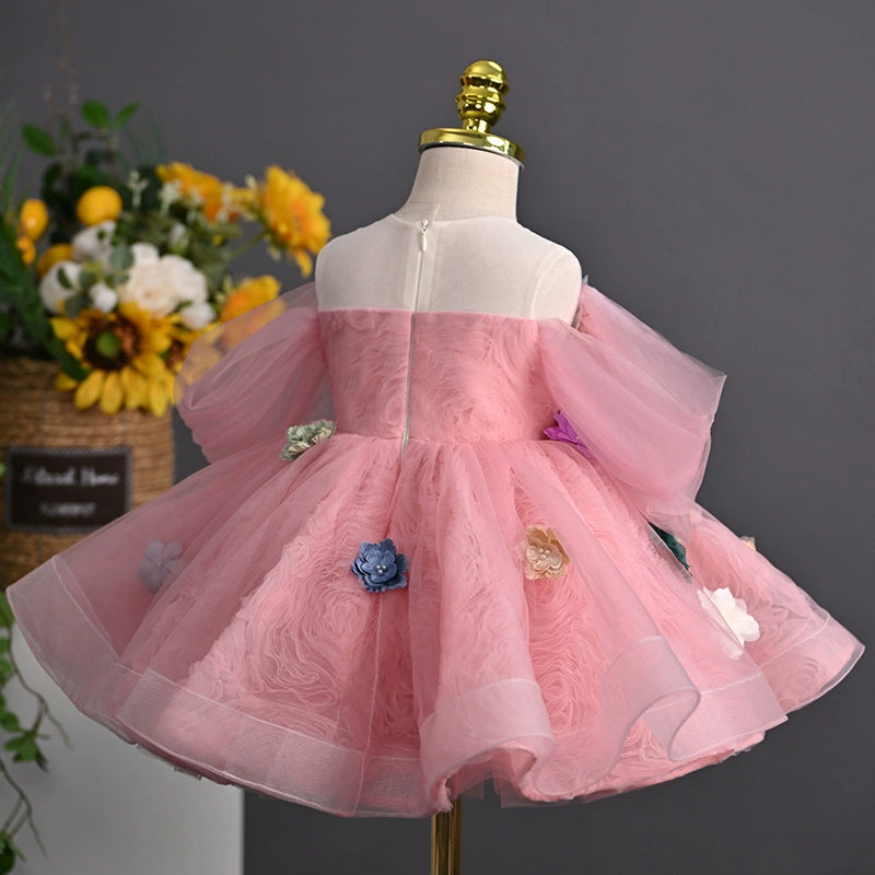 Girl Ball Princess Dress Girl Birthday Party Dress Flower Girl Dress