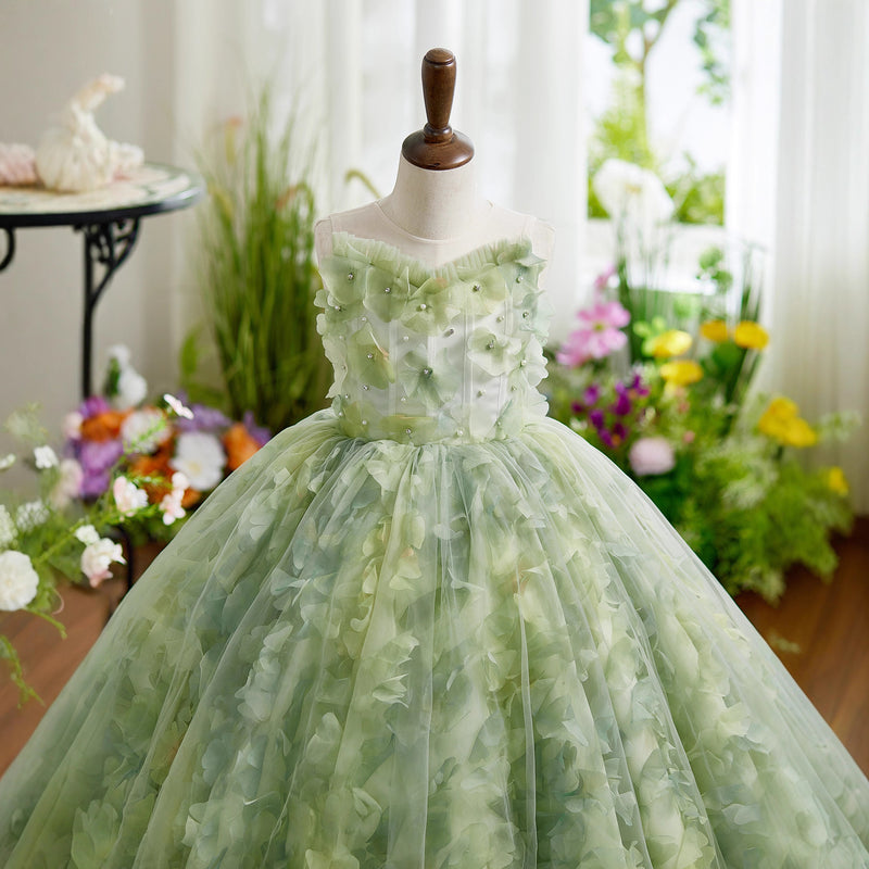 Girls' Ball Dresses Children's Birthday Princess Dresses Flower Girl Dresses