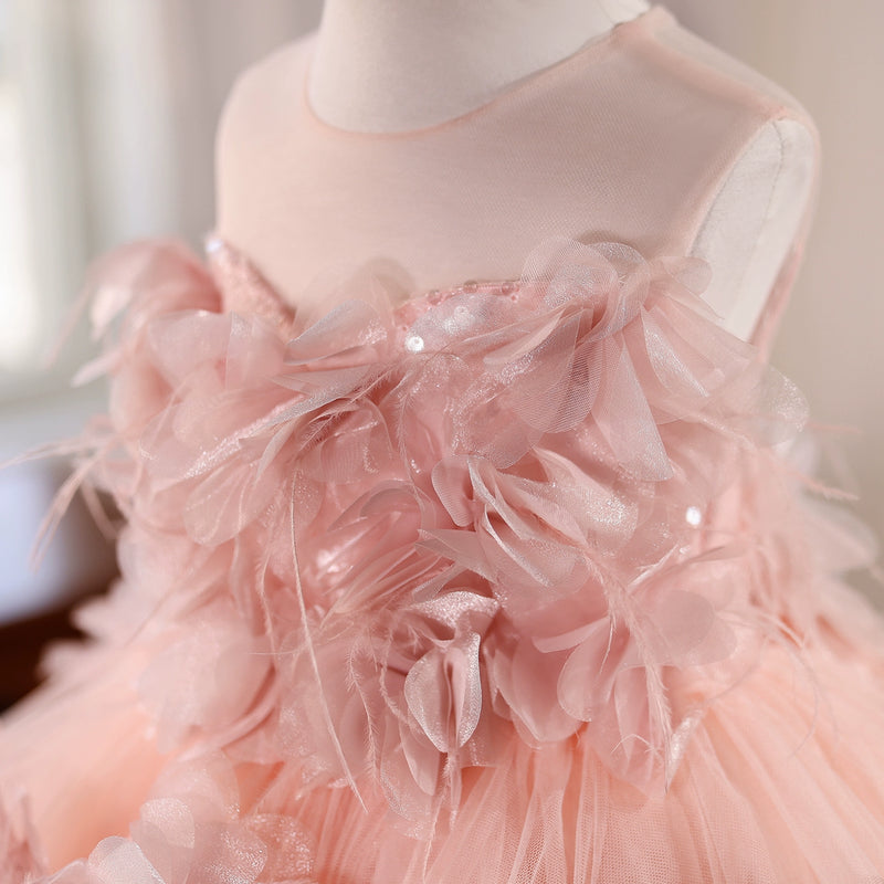 Children's Prom Princess Dress Girl Birthday Elegant Dress