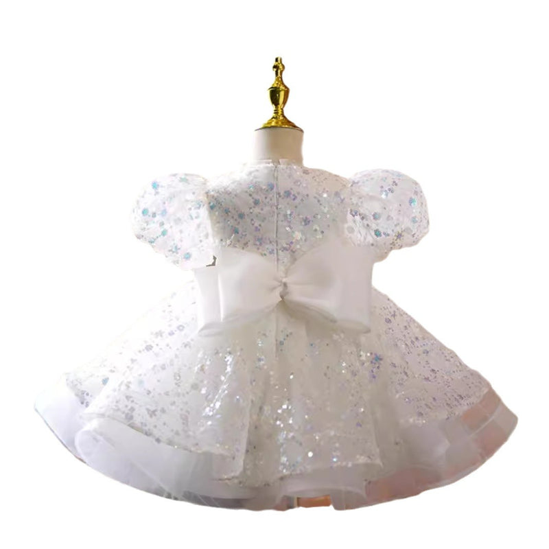 Girls Cute Birthday Princess Dress Flower Girl Wedding Puffy Dress