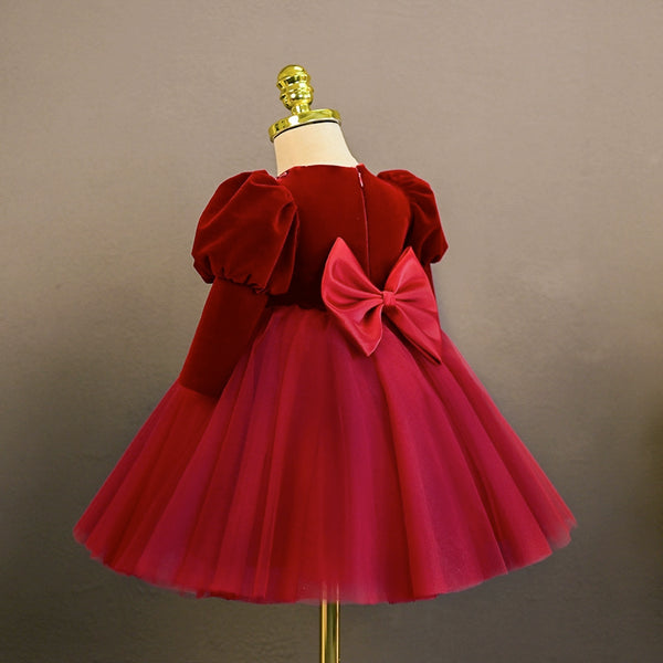 Girls Birthday Dress Baby Girl Princess Dress Flower Girl Wedding Dress