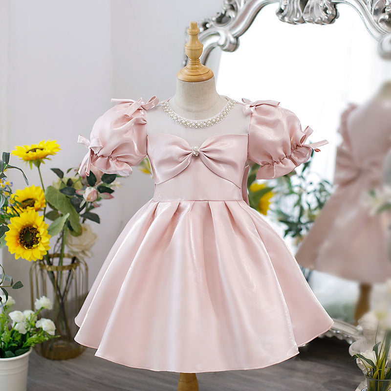 Children's Birthday Princess Dress Flower Girl Wedding Puffy Dress