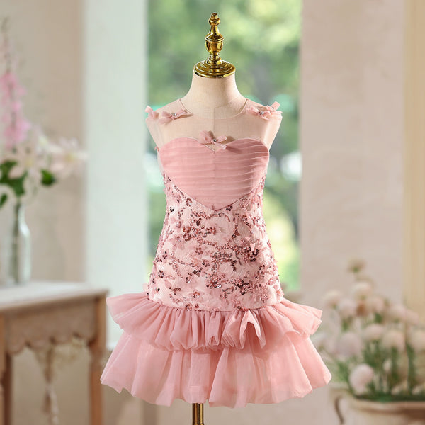 Children's Party Dress Girls Birthday Princess Dress Girl Formal Dress
