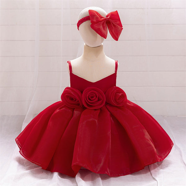 Baby Girl Birthday Dress Girl Communion Princess Dress