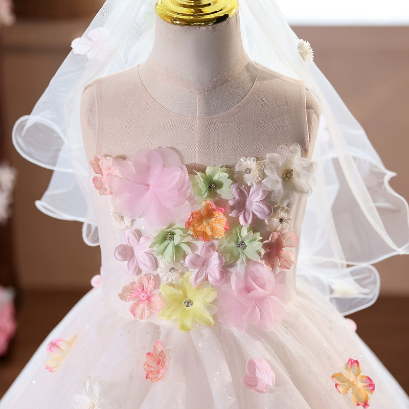 Children's Beauty Pageant Dresses Girls Birthday Dresses Girls Party Dresses