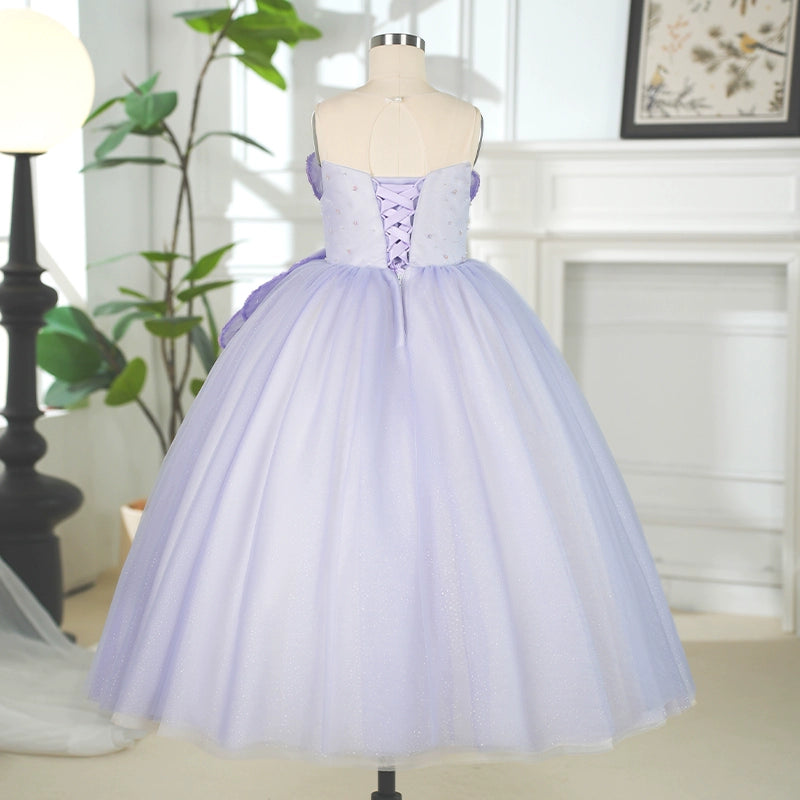 Baby Girl Purple Pageant Princess Dress Girls Prom Dress Baby Girl Purple Pageant Princess Dress Girls Prom Dress
