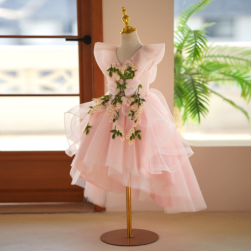 cute flower dress Off-the-Shoulder Cute Pink Floral Mini Summer Dress Blush Bloom / Medium