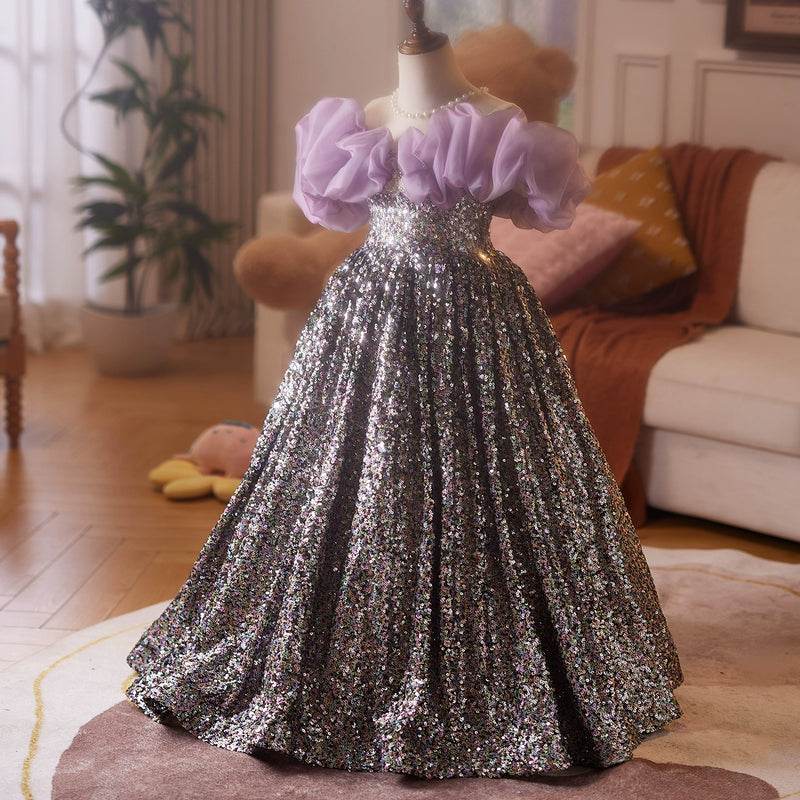 Girls' Elegant Birthday Dresses Children's Pageant Dresses Girls' Prom Dresses