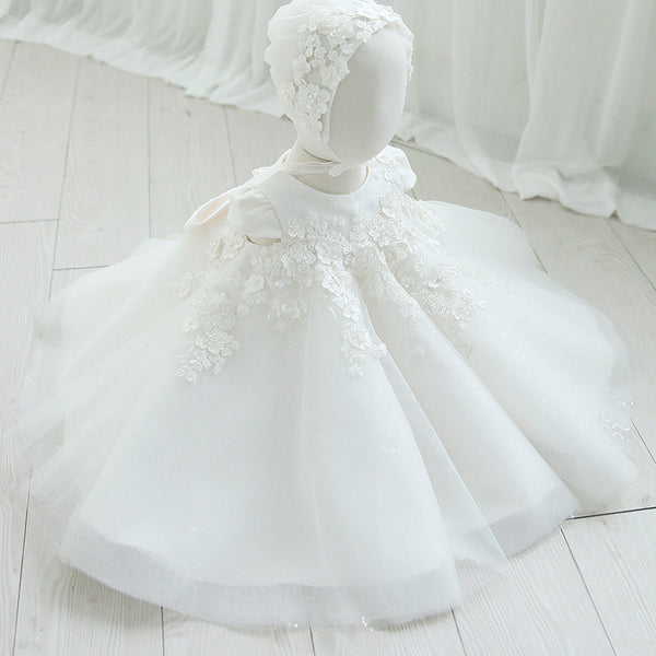 Toddler Christening Dresses Baby  Girl Birthday Party Princess Dress