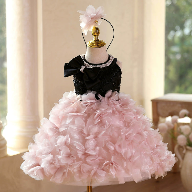 Girls Elegant Baptism Dress Girls Birthday Princess Dress