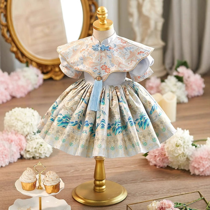Girls Cute Birthday Dress Baby Girl Princess Dress