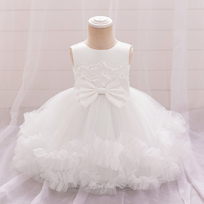 Baby Girl Christening Dress Children's Birthday Princess Dress