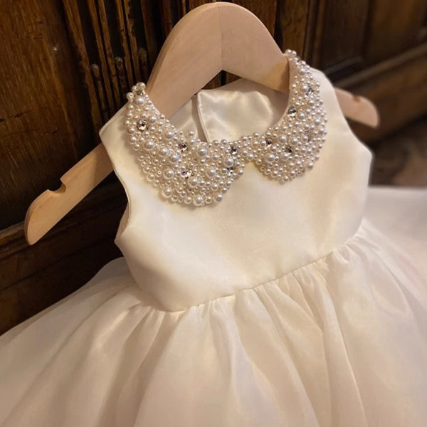 Flower Girl Puff Wedding Dress Children's Birthday Princess Dress