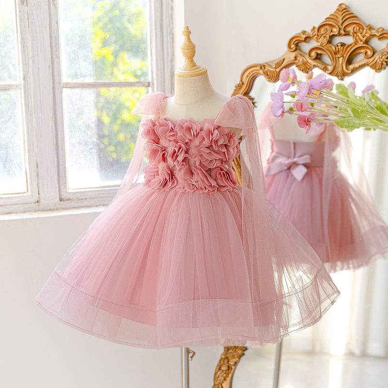 cute birthday dresses Girl Girls Pageant Dresses Girl Party Dresses Vintage 90's cute retro ELLK_2026/5/28 Size:9-12 months casual or sporty look