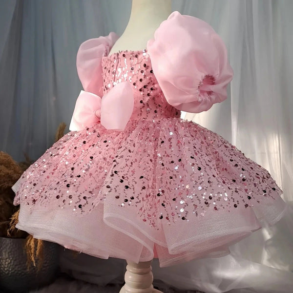 Baby Girl Communion Princess Dress Girl Birthday Dress