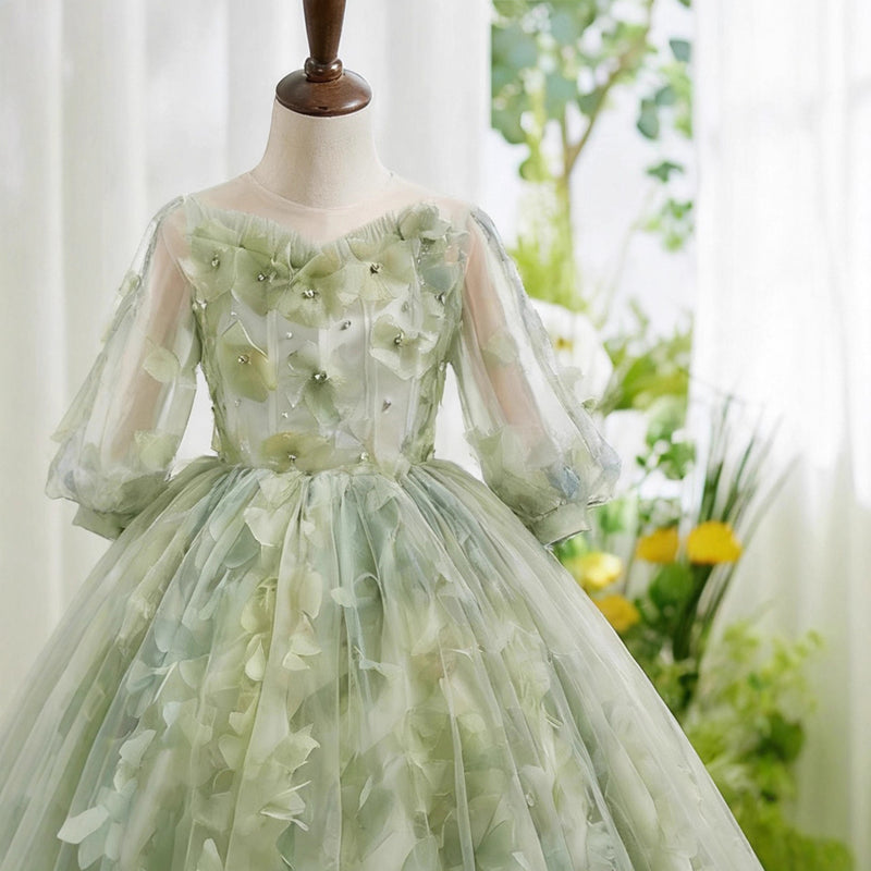 Flower Girl Dresses Children's Ball Gowns Girls' Birthday Princess Dresses