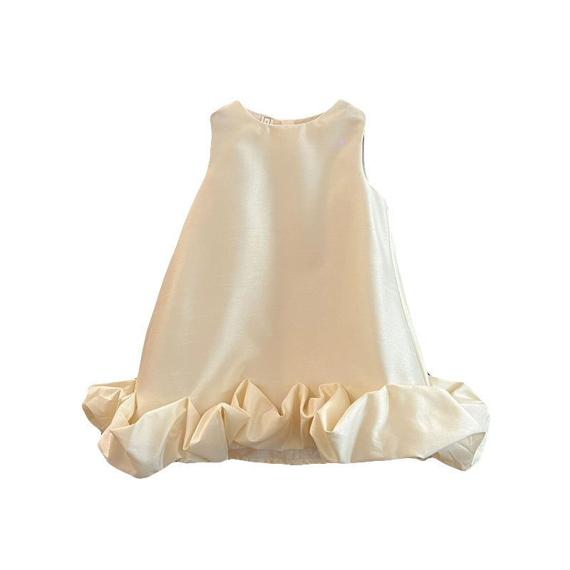 Children's Birthday Princess Dress Baby Patchwork Vest Dress