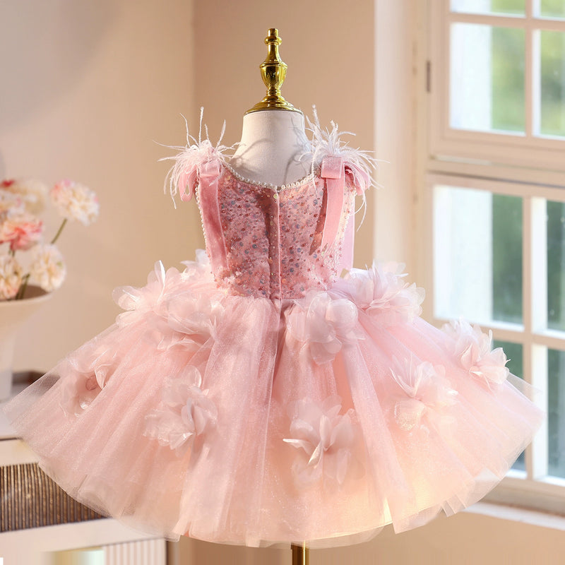 1 Year Baby Birthday Dress India Girl Vestido Mariposas Nia Girls Prom Pink Princess Dress Flower Girl Birthday Dress 1 Year Baby Birthday Dress India Girl Vestido Mariposas Nia Girls Prom Pink Princess Dress Flower Girl Birthday Dress
