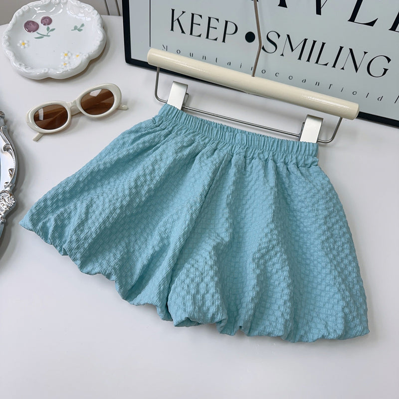Girls Cute Bowknot Vest Pants Two-piece Set
