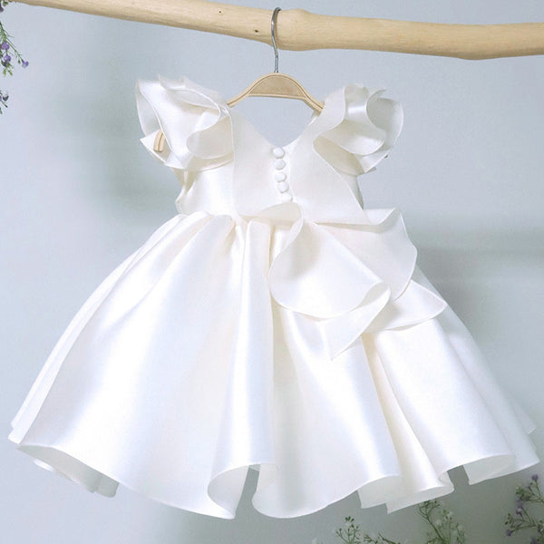 Cute Baby Flower Girl Dresses Toddler First Communion Dress