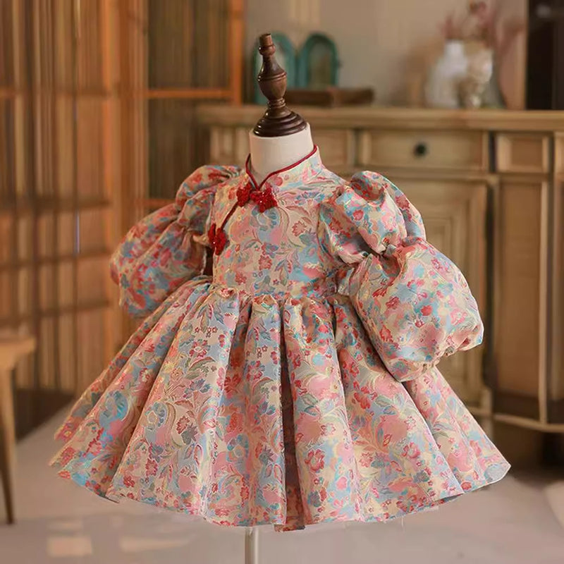 Girls Birthday Dress Baby Communion Dress Children's Christmas Dress