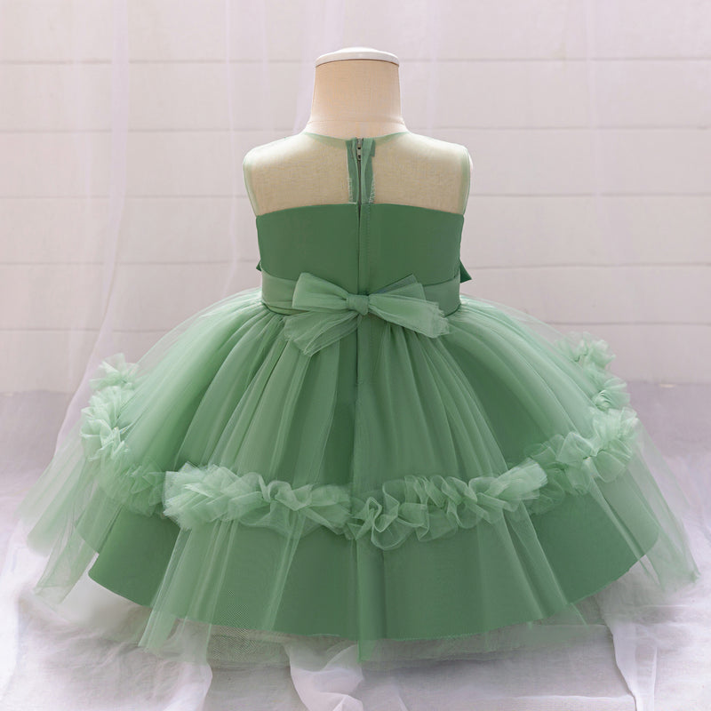 Cute Baby Communion Dress Flower Girl Princess Dress