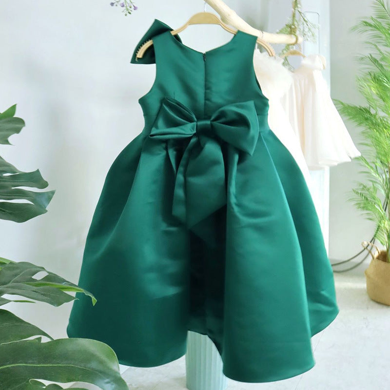 Flower Girl Dress Toddler Birthday Party Dress Summer Green Formal Dresses Flower Girl Dress Toddler Birthday Party Dress Summer Green Formal Dresses