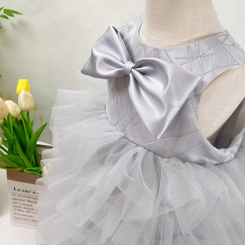 Baby Girl Birthday Dress Flower Girl Puffy Princess Dress