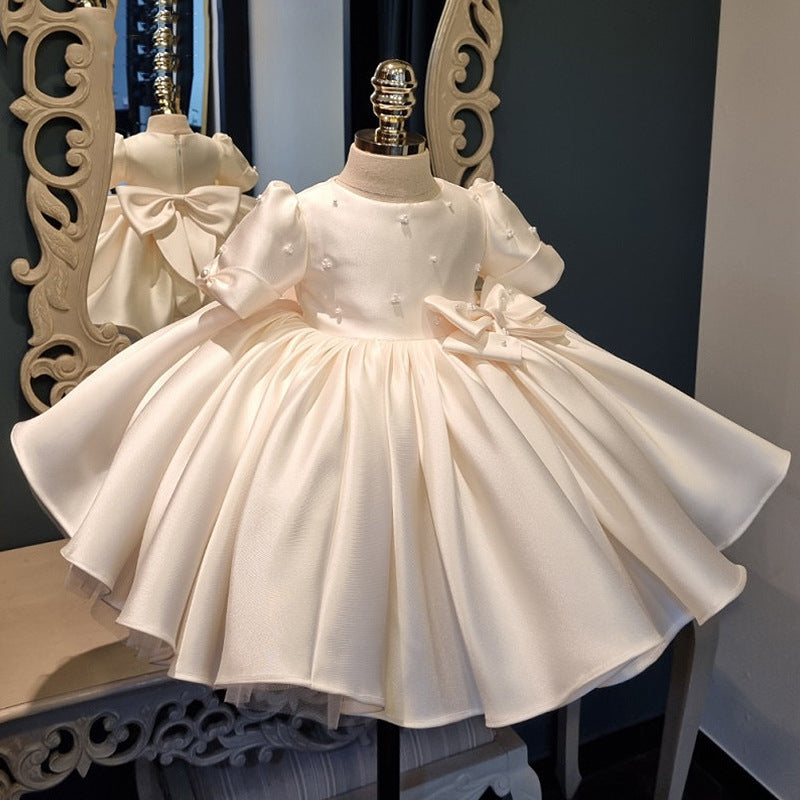 Children's Birthday Party Dress Baby Puffy Princess Dress