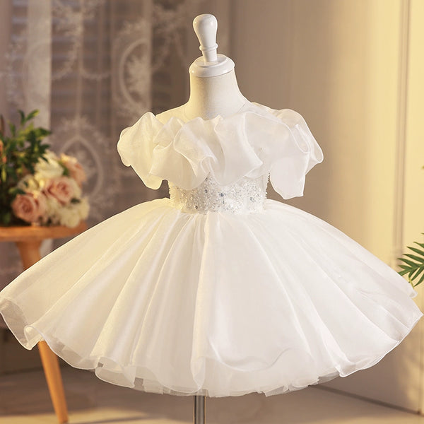 Children's First Communion Dress Flower Girl Birthday Princess Dress