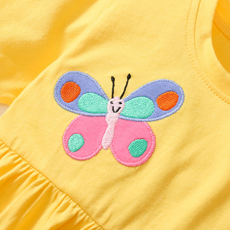 New Summer Children's Cotton Princess Dress