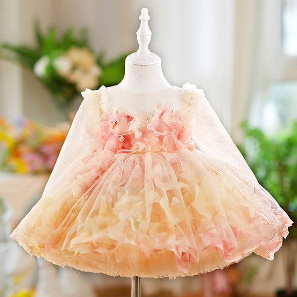 Girls Party Princess Dress Girls Puffy Birthday Dress