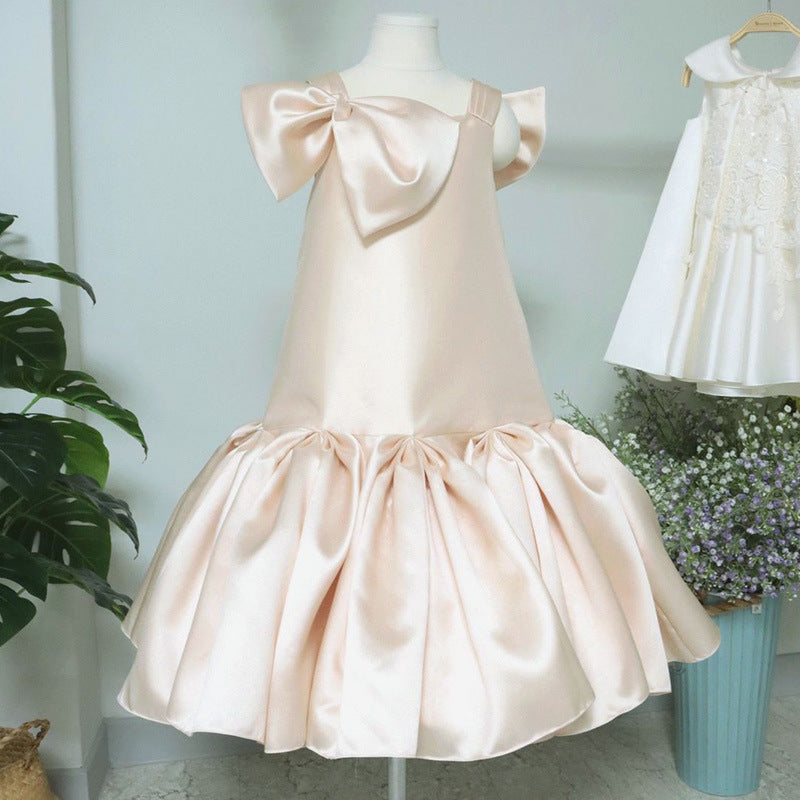 Elegant Baby Flower Girl Princess Dress Toddler Formal Dress