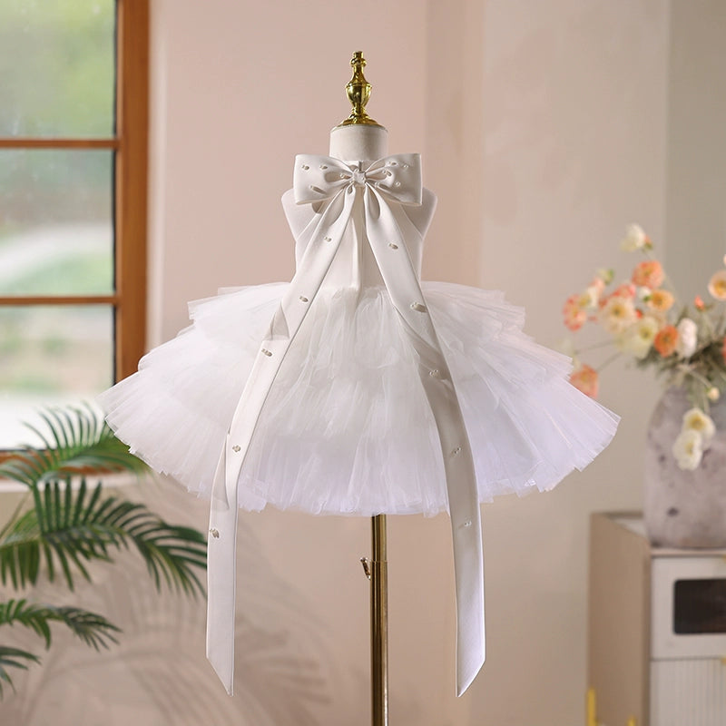 Flower Girl Wedding Dress Girl Birthday Puff Princess Dress