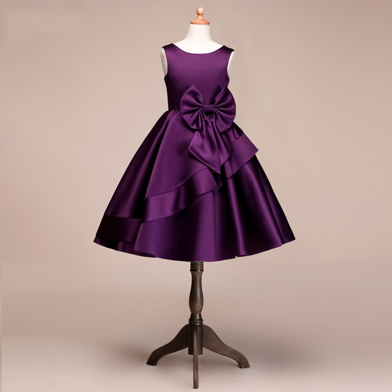 Children's Cute Dress Girls Communion Dress Girls Birthday Princess Dress