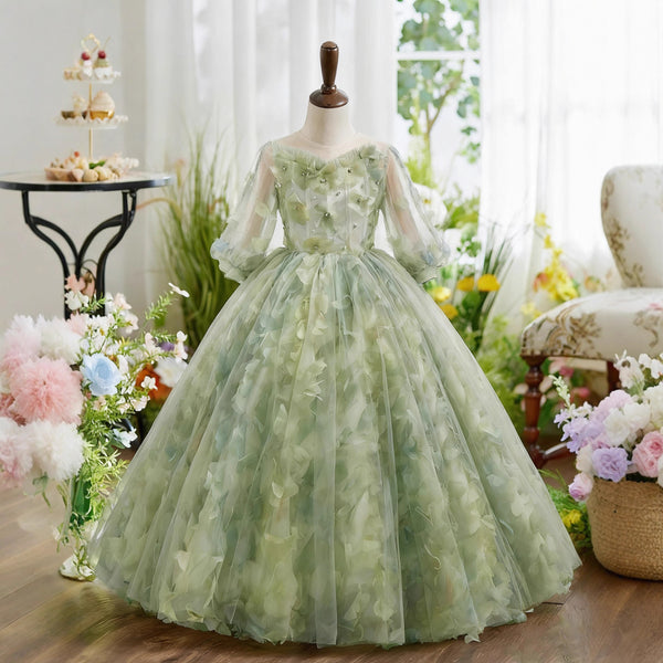 Flower Girl Dresses Children's Ball Gowns Girls' Birthday Princess Dresses