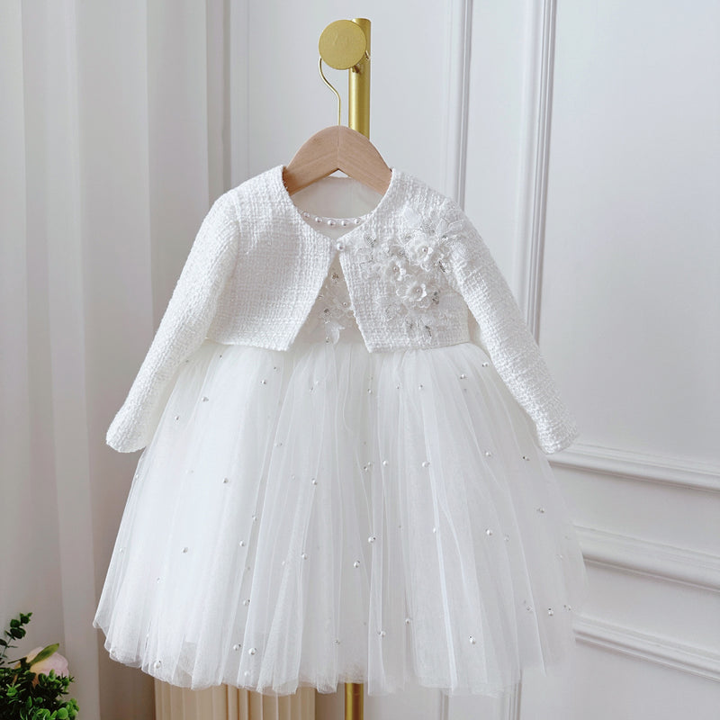 Girls' Communion Dress Children's Birthday Princess Dress Baby Formal Dress