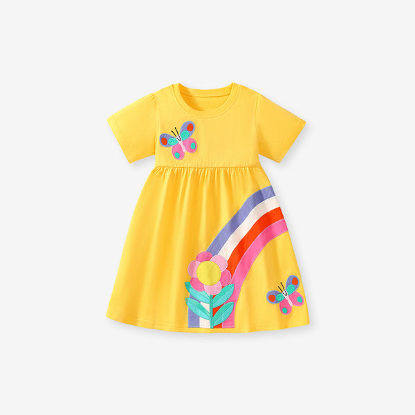 New Summer Children's Cotton Princess Dress